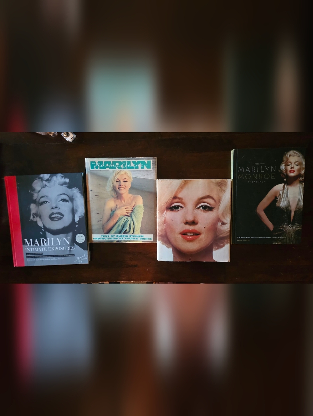 4 Vintage  Marilyn Monroe Photo & Writings Books - All Are In Great Conditons